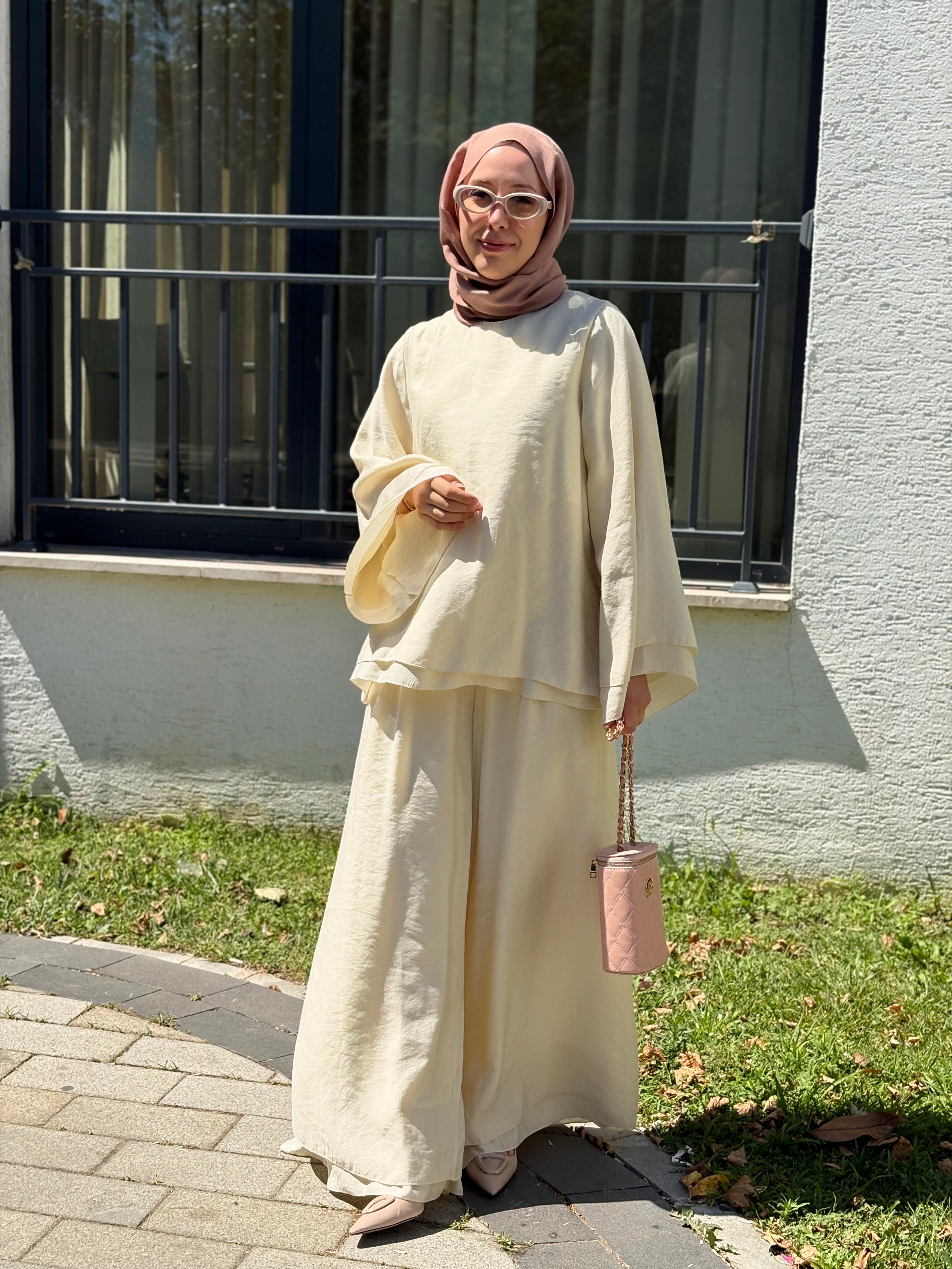 STELLA / Pantolonlu Takım Sarı