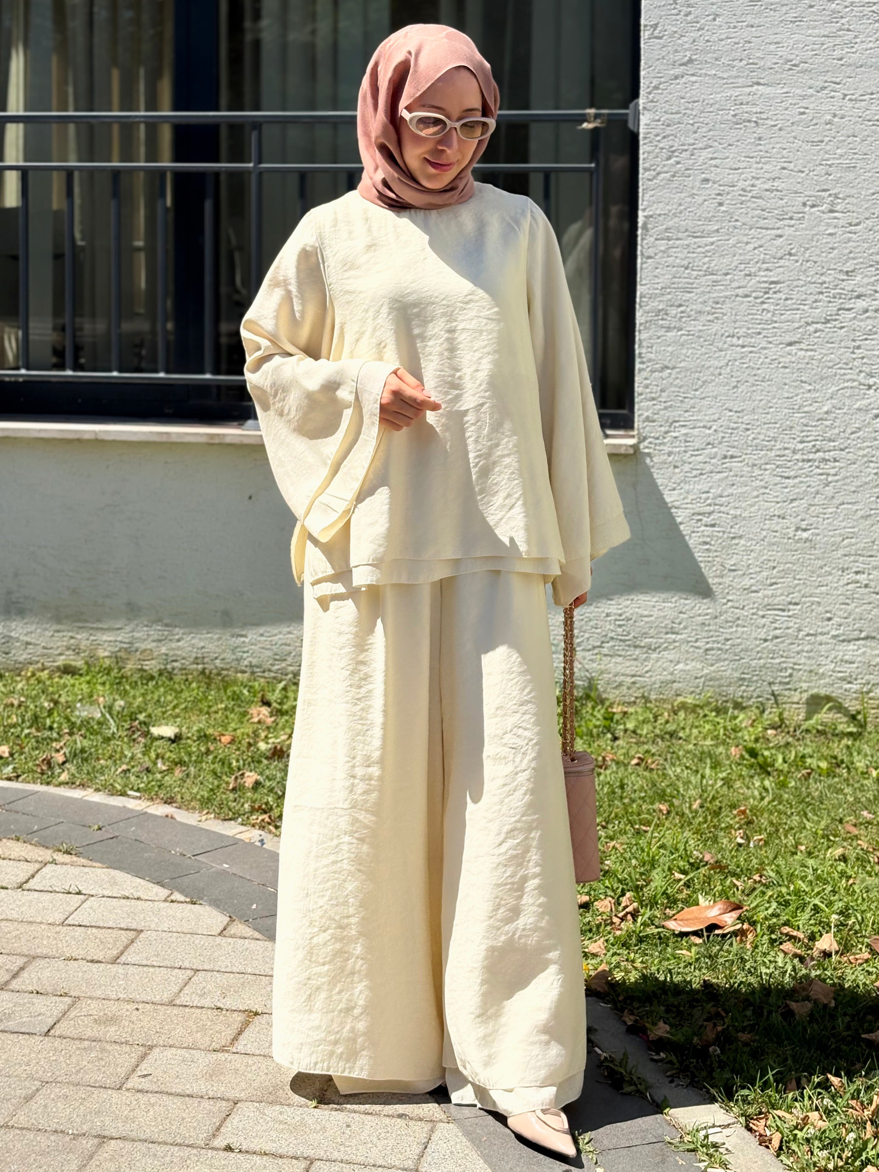 STELLA / Pantolonlu Takım Sarı